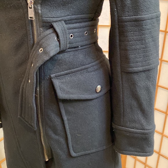 Wool cashmere blend Mark New York coat - Picture 4 of 7